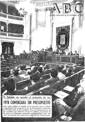 ABC MADRID 28-12-1977 página 1