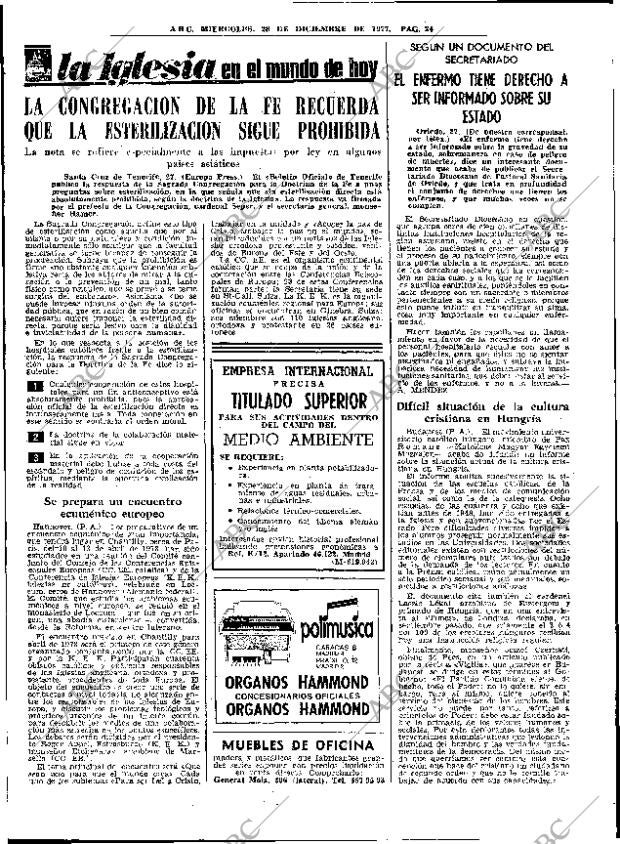 ABC MADRID 28-12-1977 página 36
