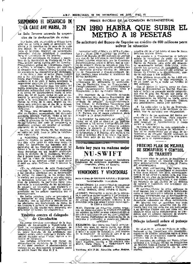ABC MADRID 28-12-1977 página 39