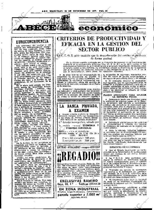 ABC MADRID 28-12-1977 página 45