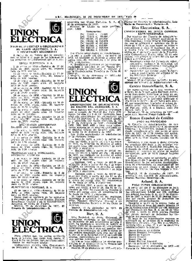 ABC MADRID 28-12-1977 página 52