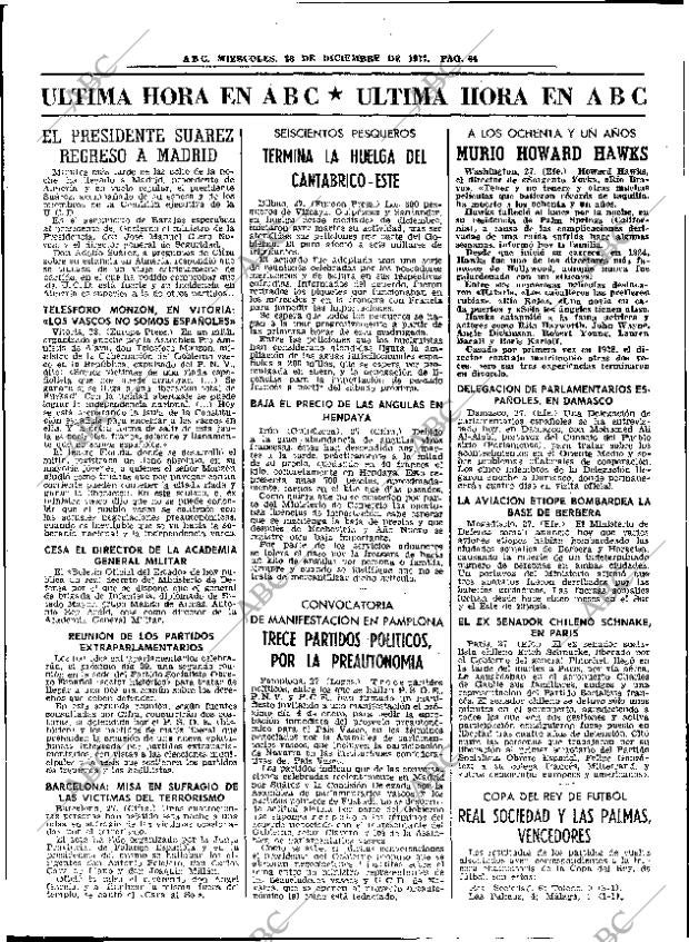 ABC MADRID 28-12-1977 página 76