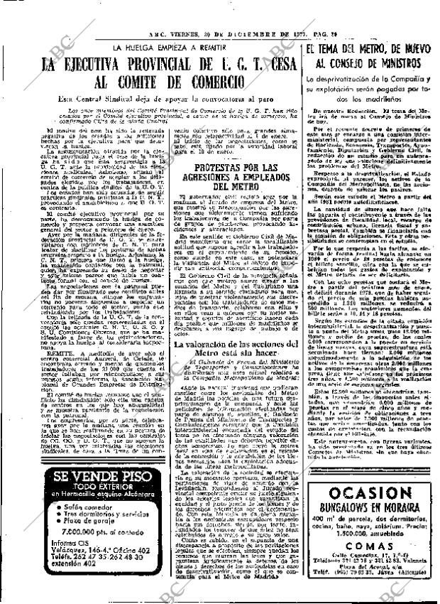 ABC MADRID 30-12-1977 página 41