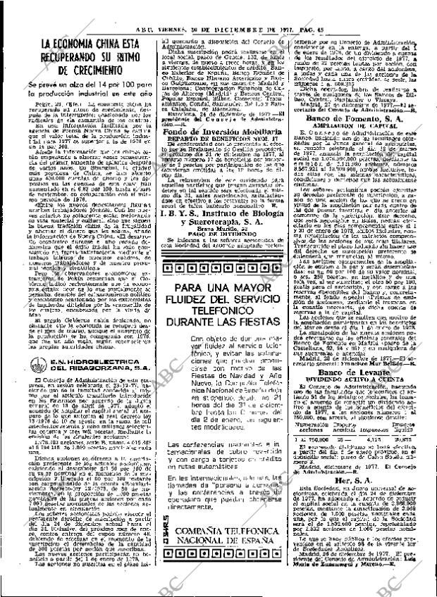 ABC MADRID 30-12-1977 página 57