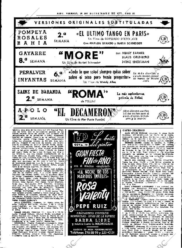 ABC MADRID 30-12-1977 página 67