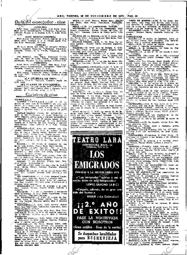 ABC MADRID 30-12-1977 página 68
