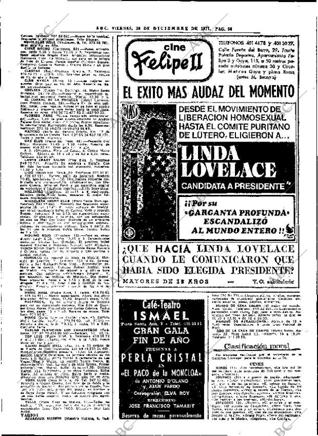 ABC MADRID 30-12-1977 página 70