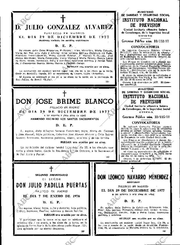 ABC MADRID 30-12-1977 página 82