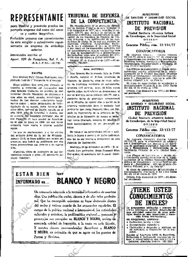 ABC MADRID 30-12-1977 página 83
