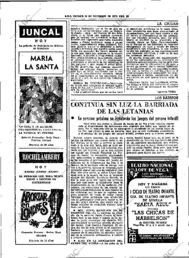 ABC SEVILLA 30-12-1977 página 38