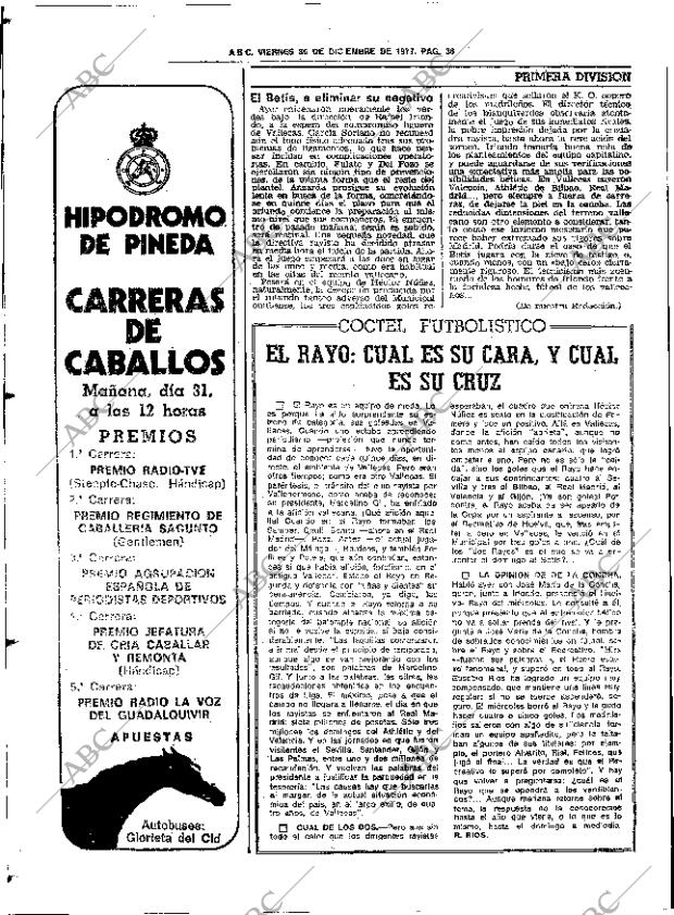 ABC SEVILLA 30-12-1977 página 48