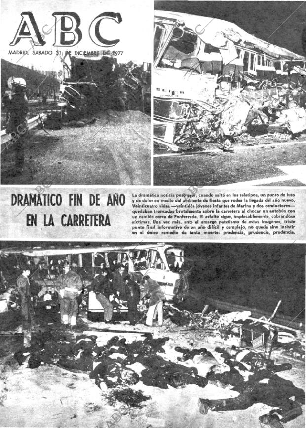 ABC MADRID 31-12-1977 página 1