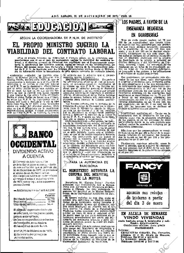 ABC MADRID 31-12-1977 página 34