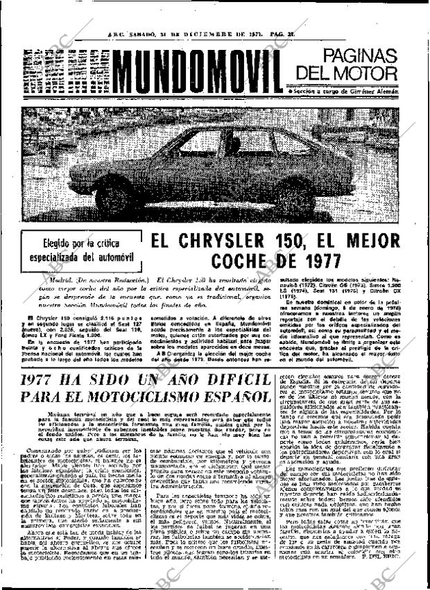 ABC MADRID 31-12-1977 página 48