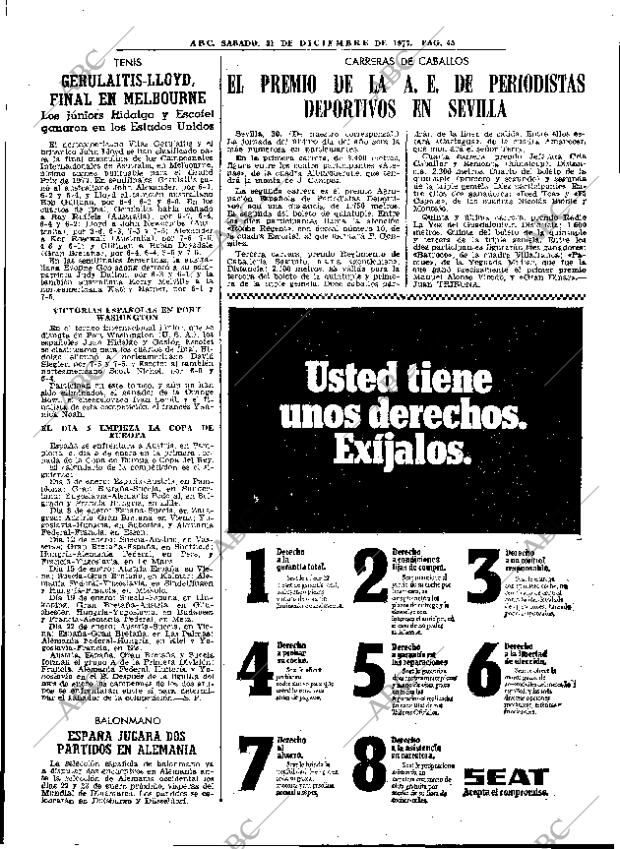 ABC MADRID 31-12-1977 página 61