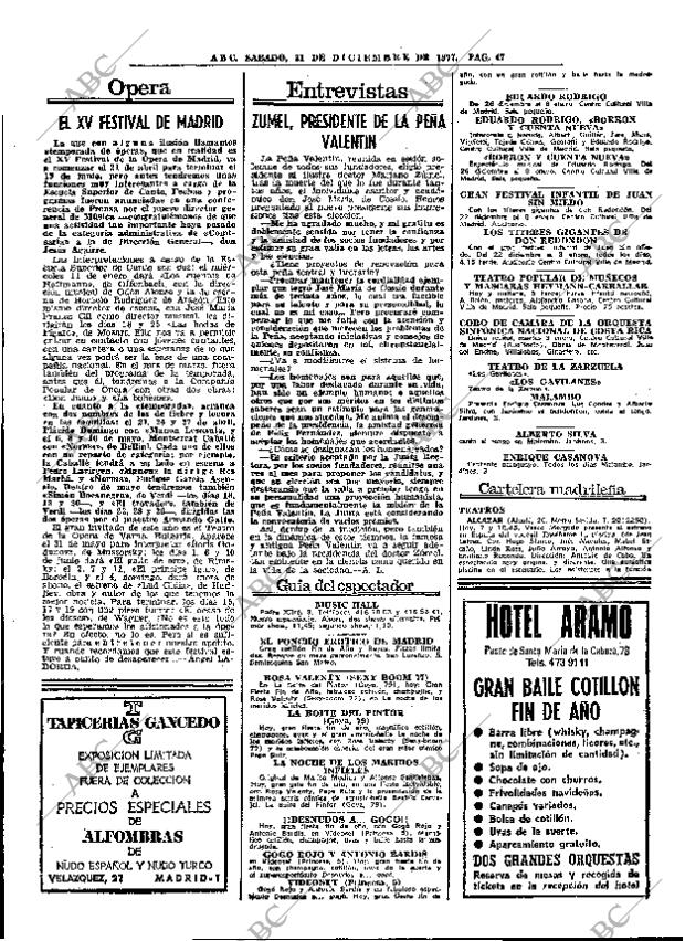ABC MADRID 31-12-1977 página 63