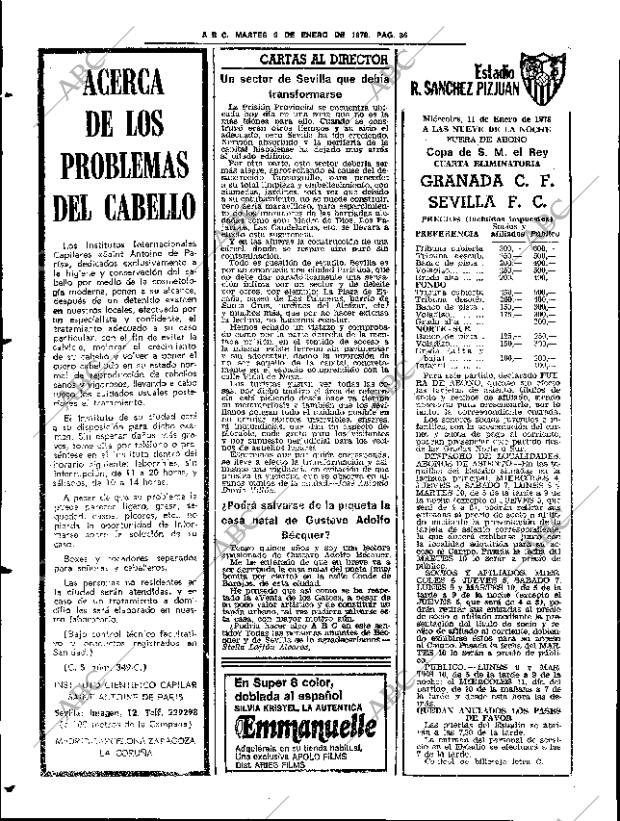 ABC SEVILLA 03-01-1978 página 48