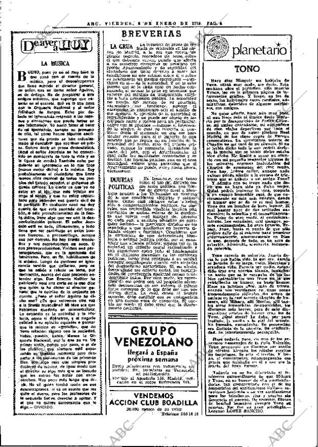 ABC MADRID 06-01-1978 página 12