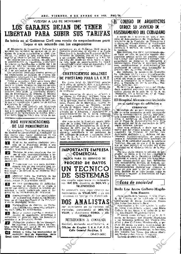 ABC MADRID 06-01-1978 página 32