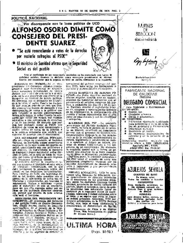 ABC SEVILLA 10-01-1978 página 13