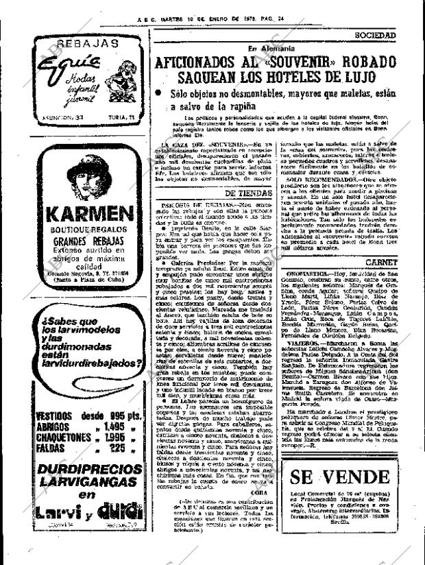 ABC SEVILLA 10-01-1978 página 34