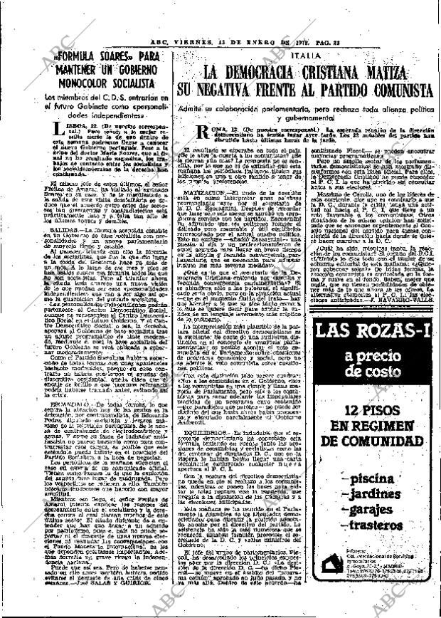 ABC MADRID 13-01-1978 página 31