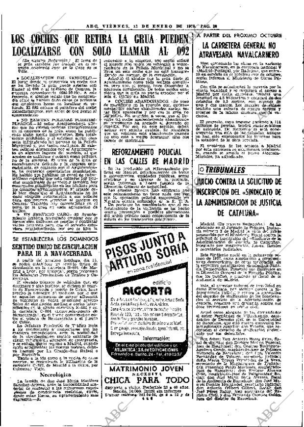 ABC MADRID 13-01-1978 página 38