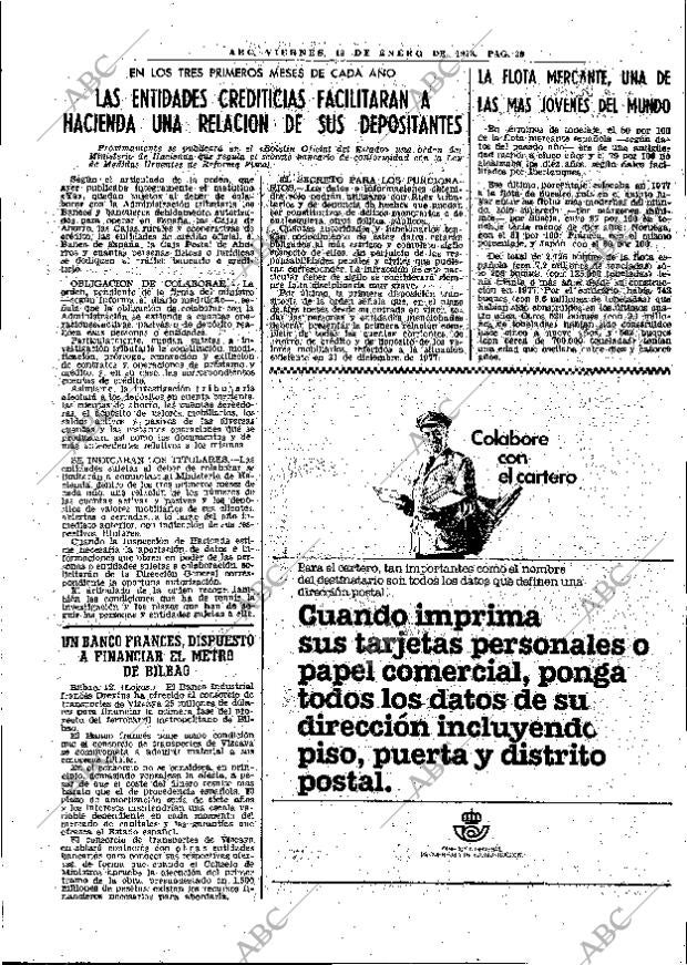 ABC MADRID 13-01-1978 página 47