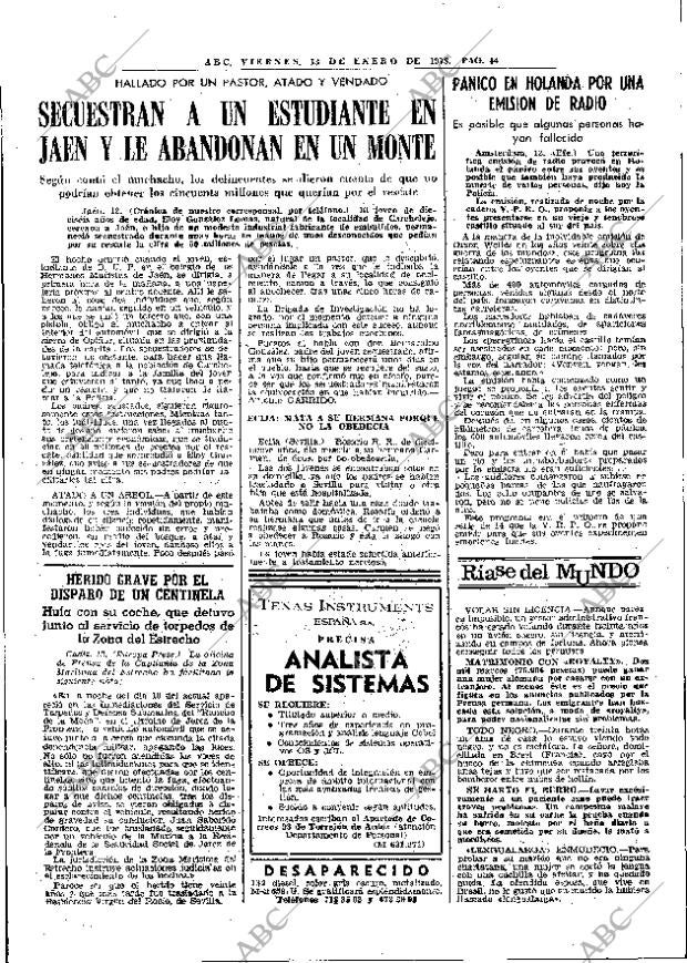 ABC MADRID 13-01-1978 página 52