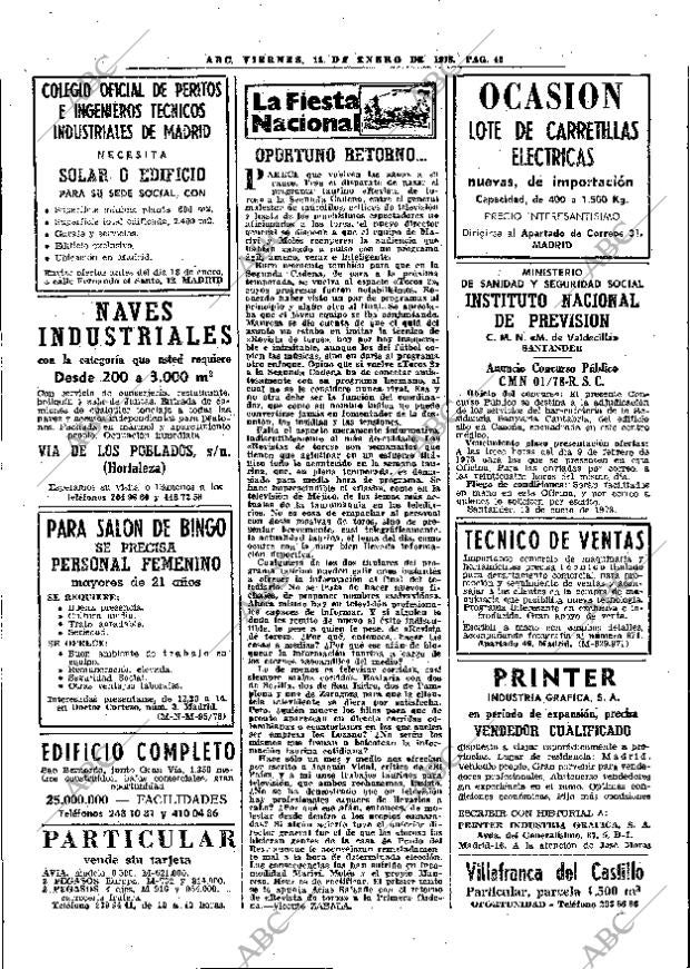 ABC MADRID 13-01-1978 página 54