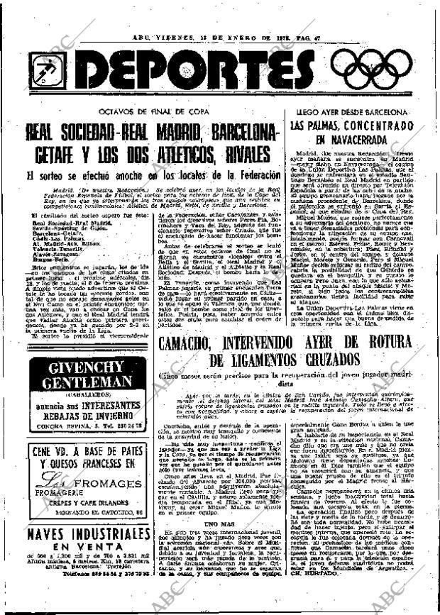 ABC MADRID 13-01-1978 página 55