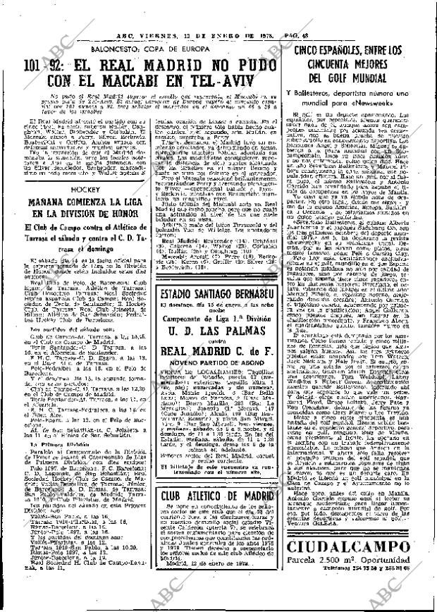 ABC MADRID 13-01-1978 página 56