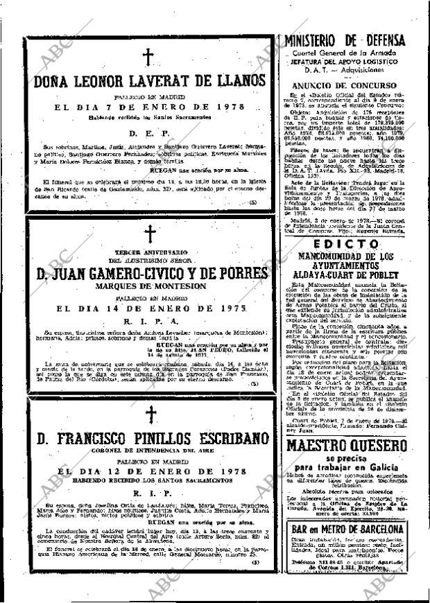 ABC MADRID 13-01-1978 página 78