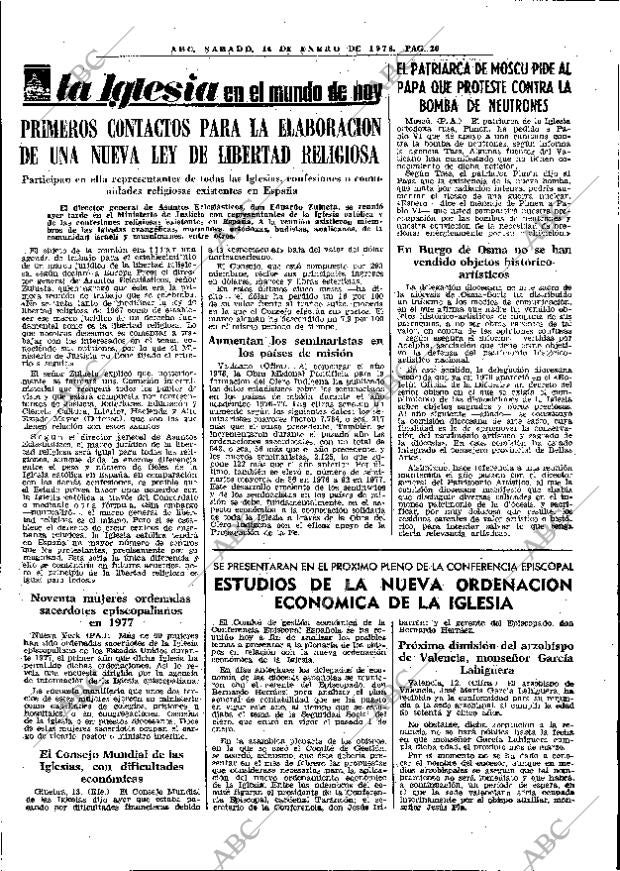 ABC MADRID 14-01-1978 página 38