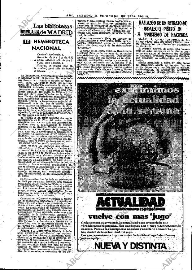 ABC MADRID 14-01-1978 página 43