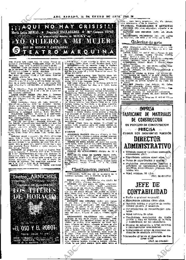 ABC MADRID 14-01-1978 página 62