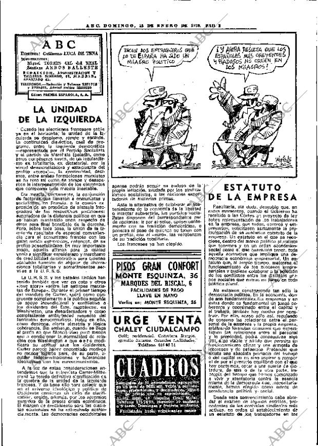 ABC MADRID 15-01-1978 página 14