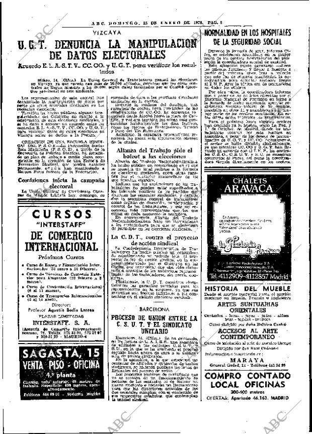 ABC MADRID 15-01-1978 página 20