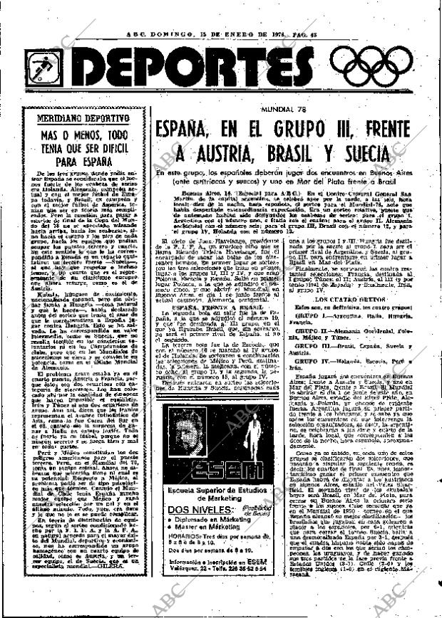ABC MADRID 15-01-1978 página 55