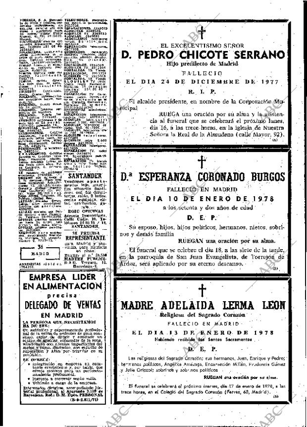 ABC MADRID 15-01-1978 página 77