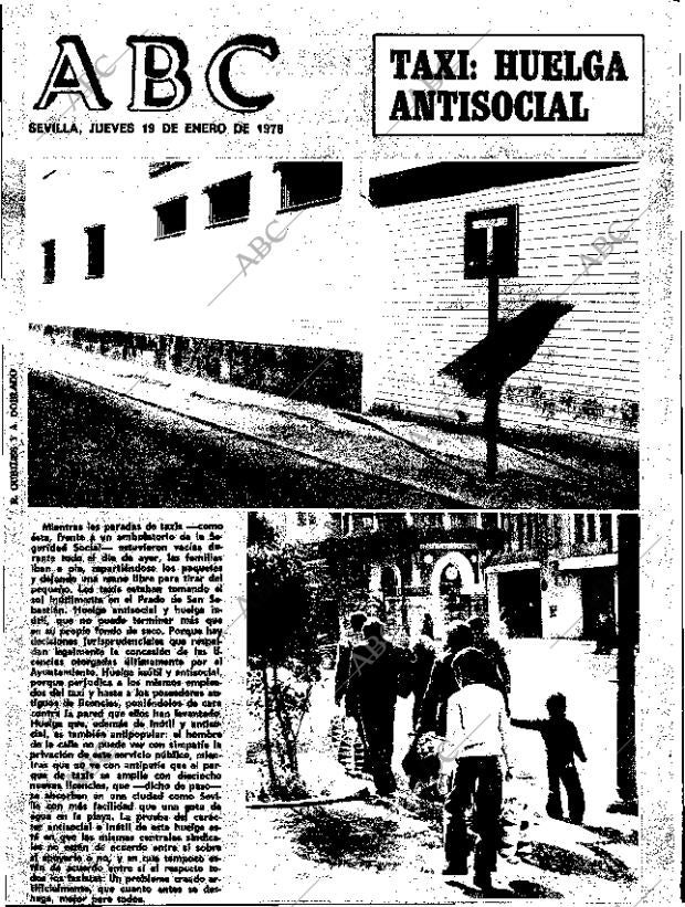 ABC SEVILLA 19-01-1978 página 1