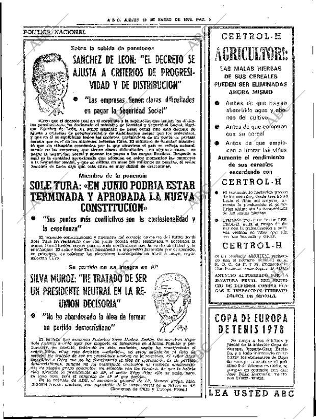 ABC SEVILLA 19-01-1978 página 11