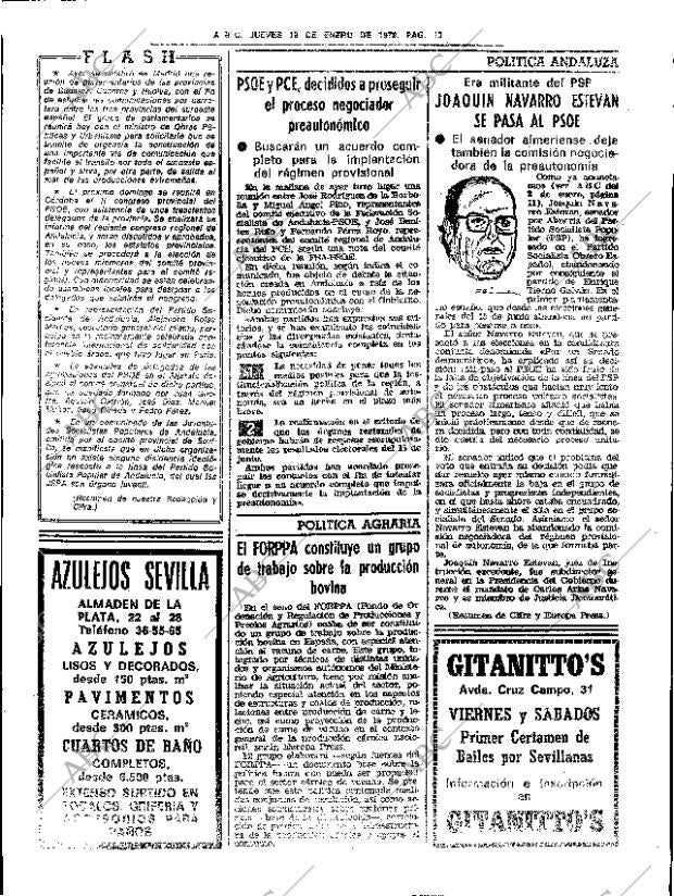 ABC SEVILLA 19-01-1978 página 16