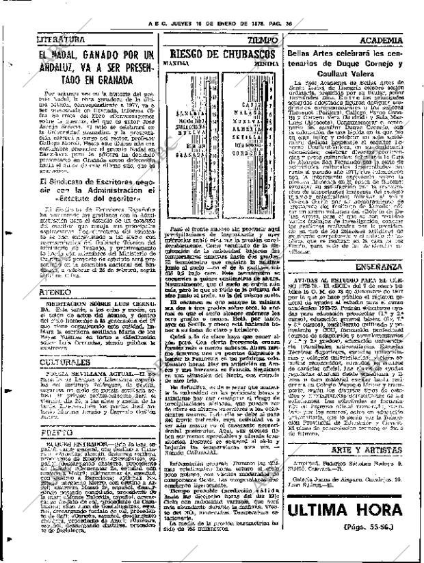 ABC SEVILLA 19-01-1978 página 42