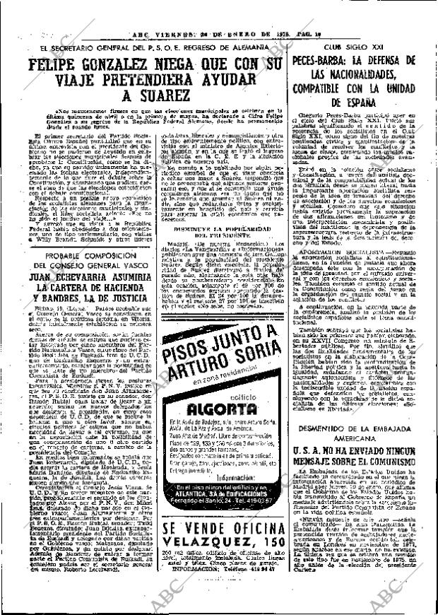 ABC MADRID 20-01-1978 página 26