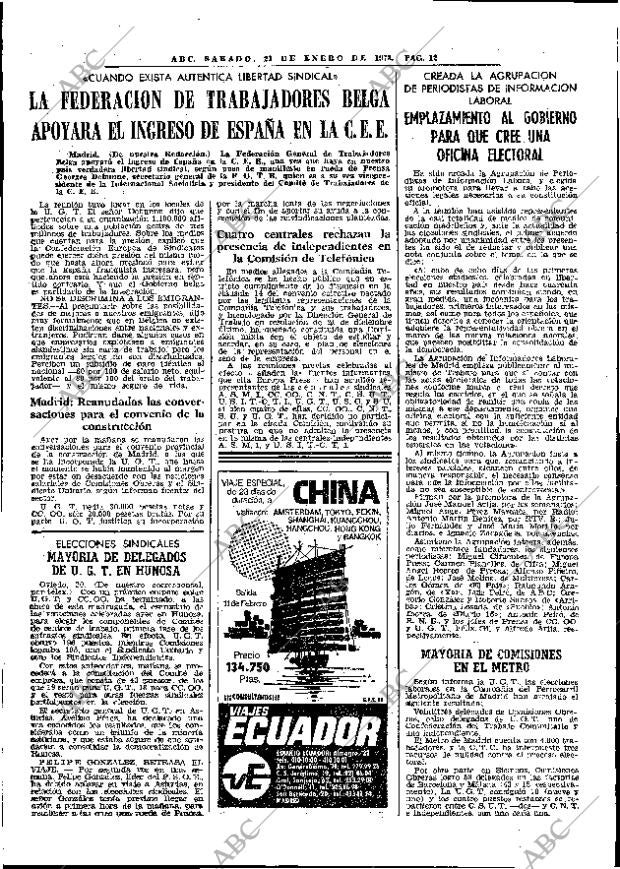 ABC MADRID 21-01-1978 página 20