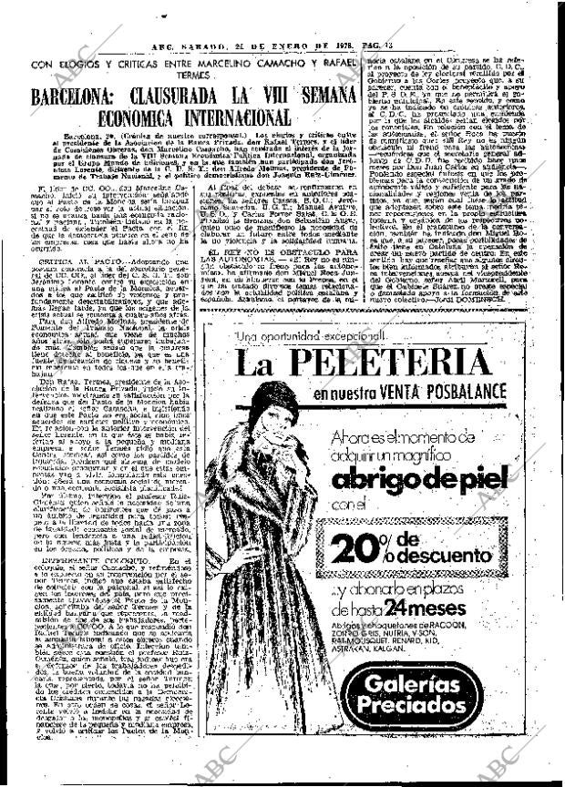 ABC MADRID 21-01-1978 página 21