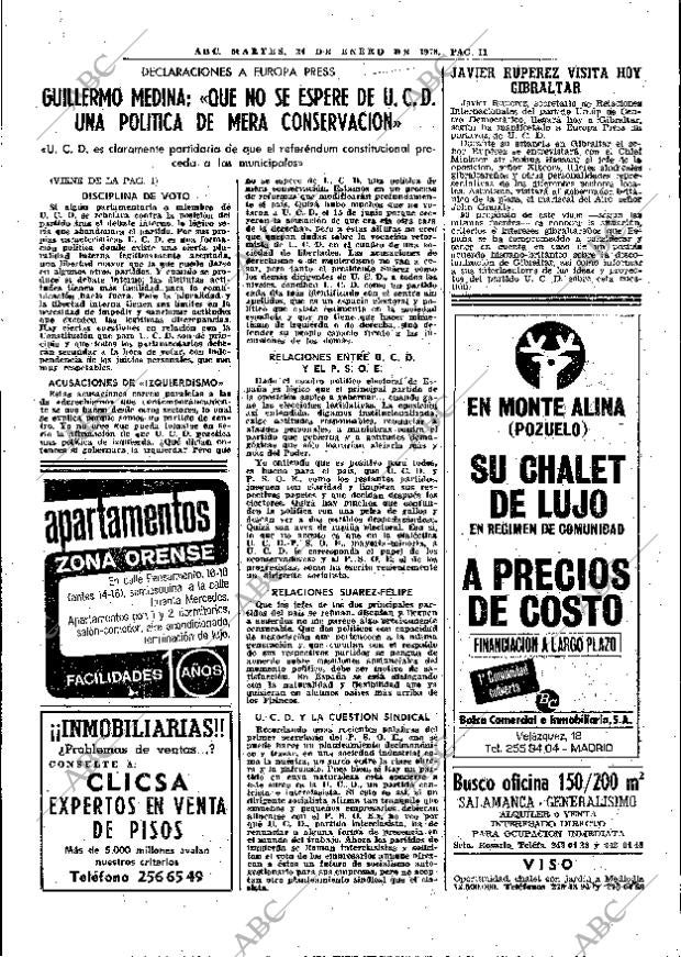 ABC MADRID 24-01-1978 página 23