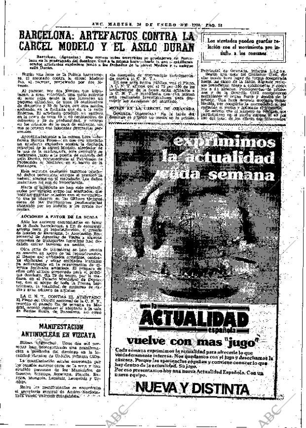 ABC MADRID 24-01-1978 página 25