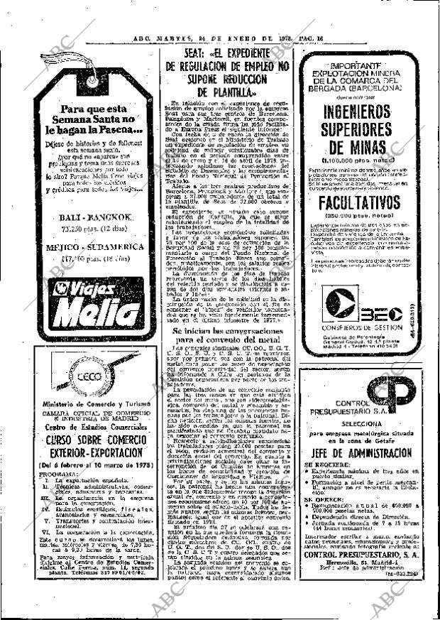 ABC MADRID 24-01-1978 página 28